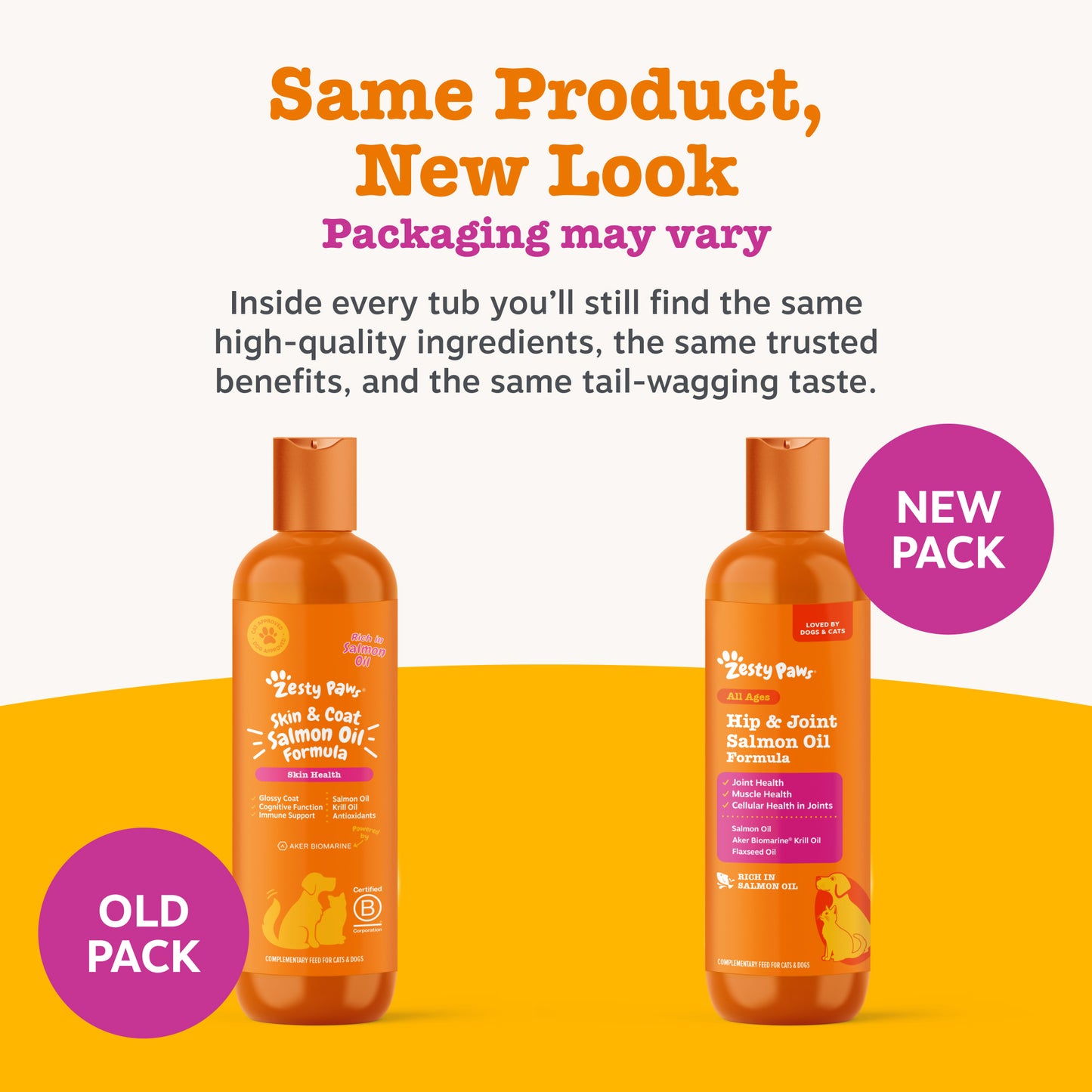 Zesty Paws Hip & Joint Salmon Oil