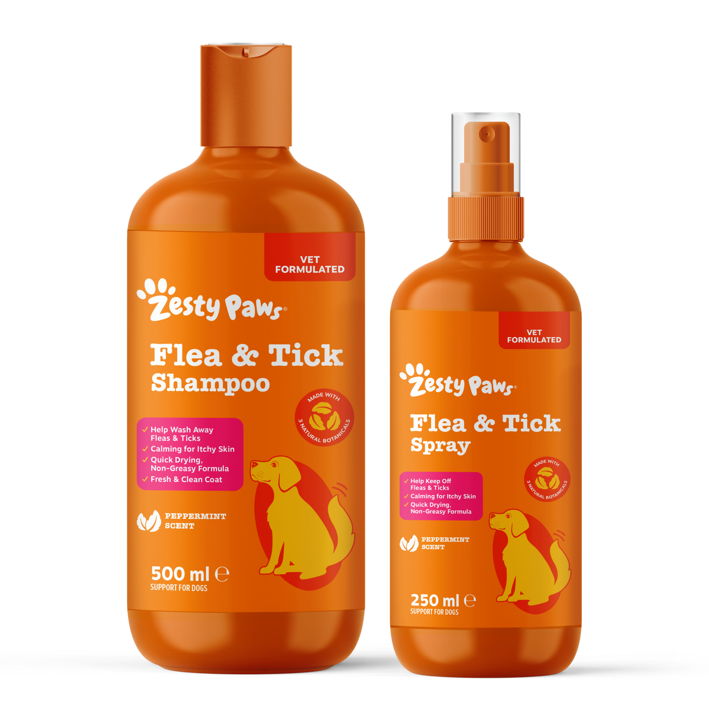 Zesty Paws UK Flea & Tick Duo