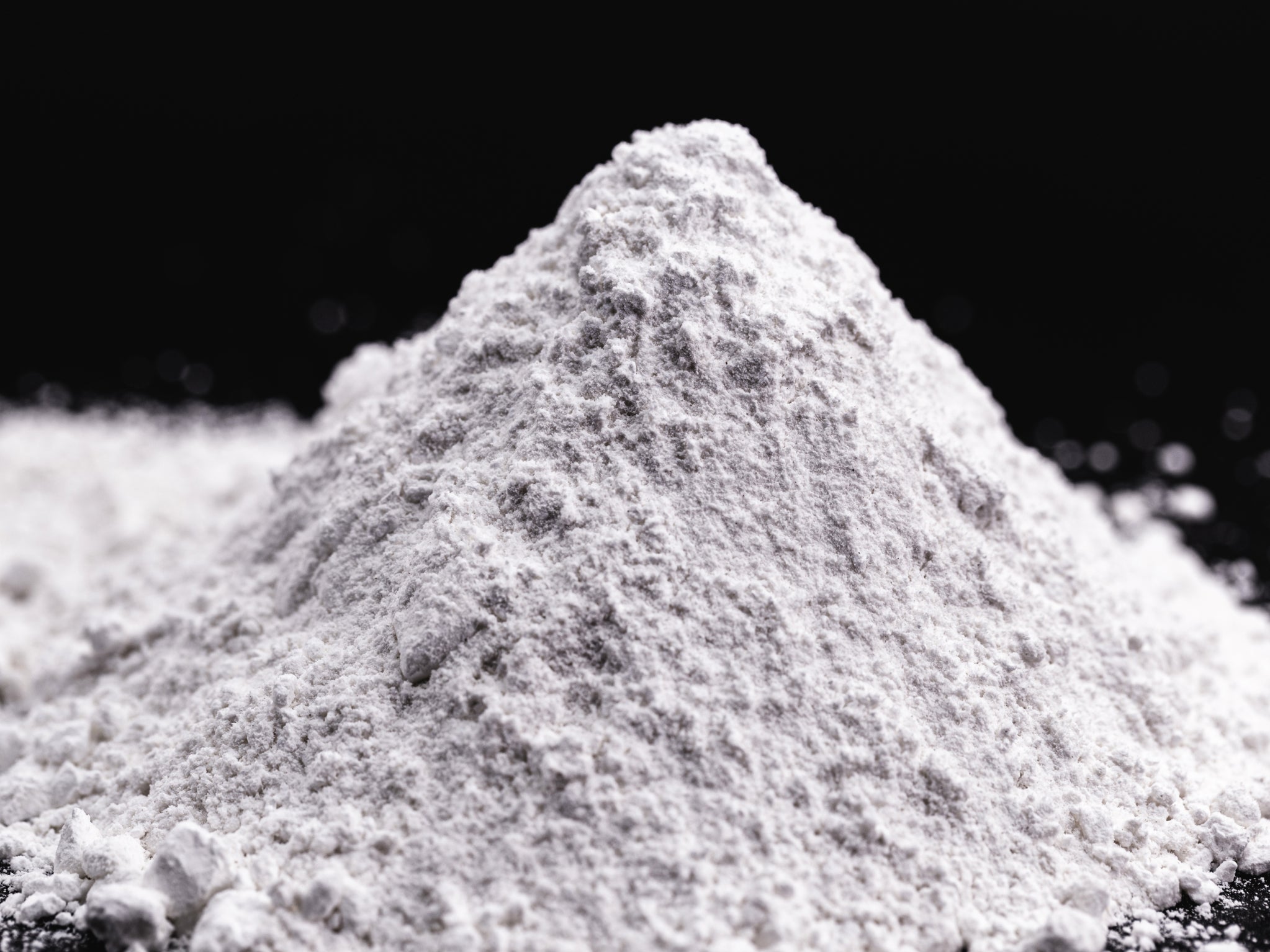 Close up of D-Mannose powders