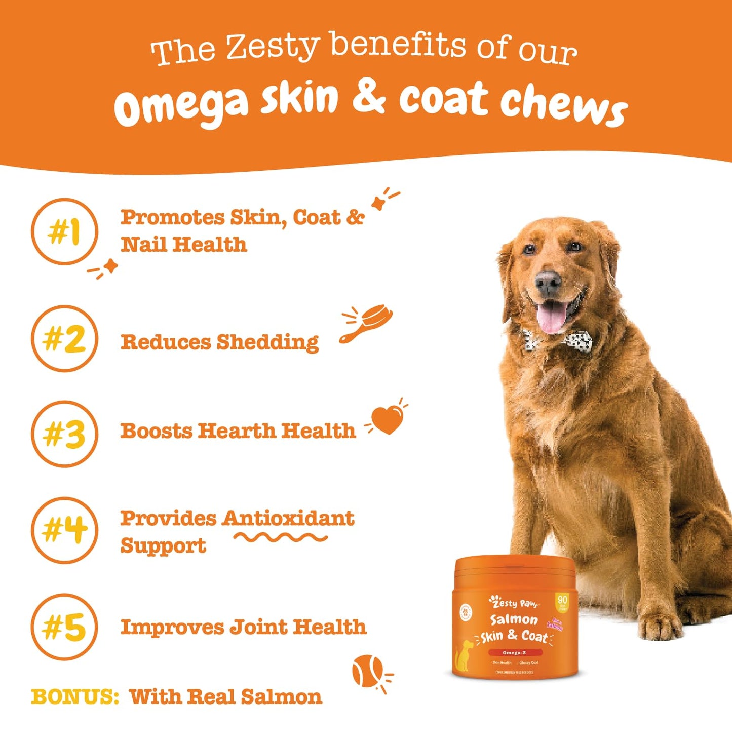 Omega Skin & Coat Chews