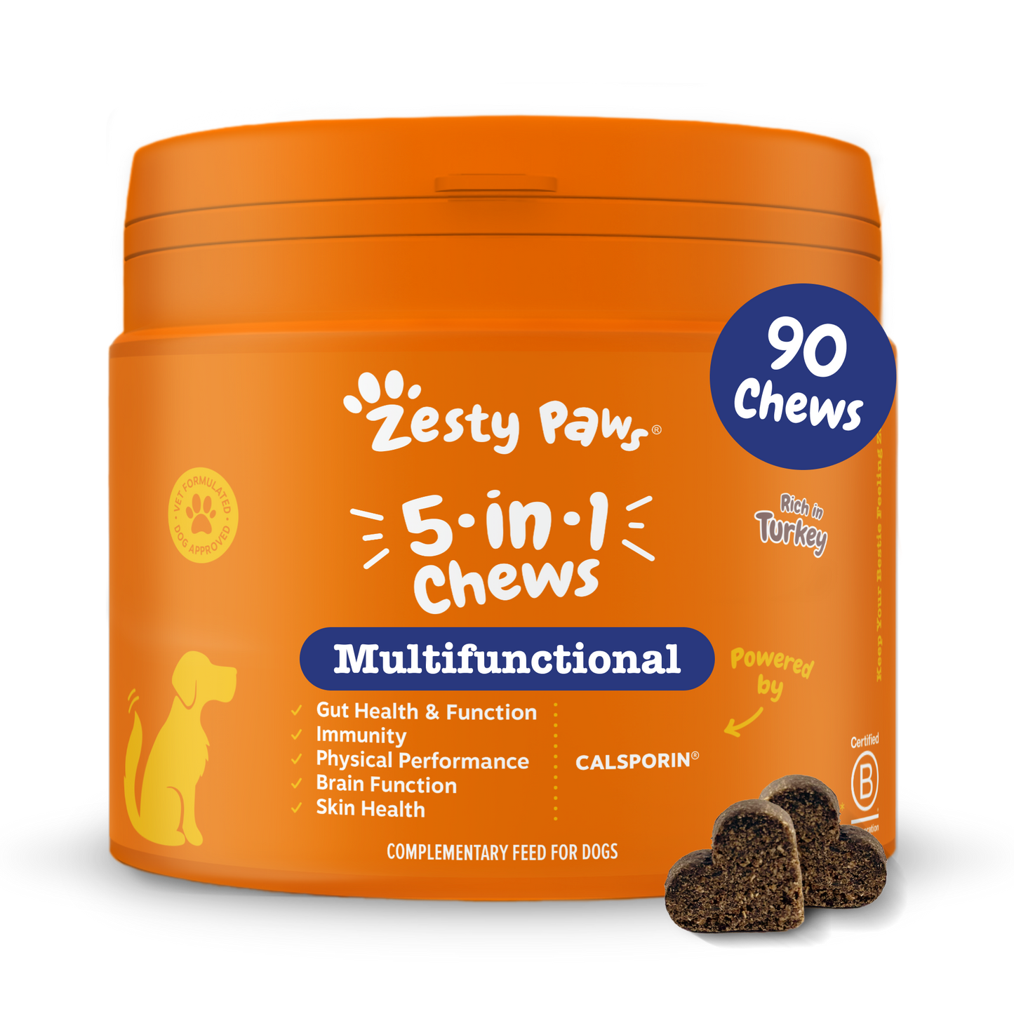 Zesty Paws 5-in-1 Chews
