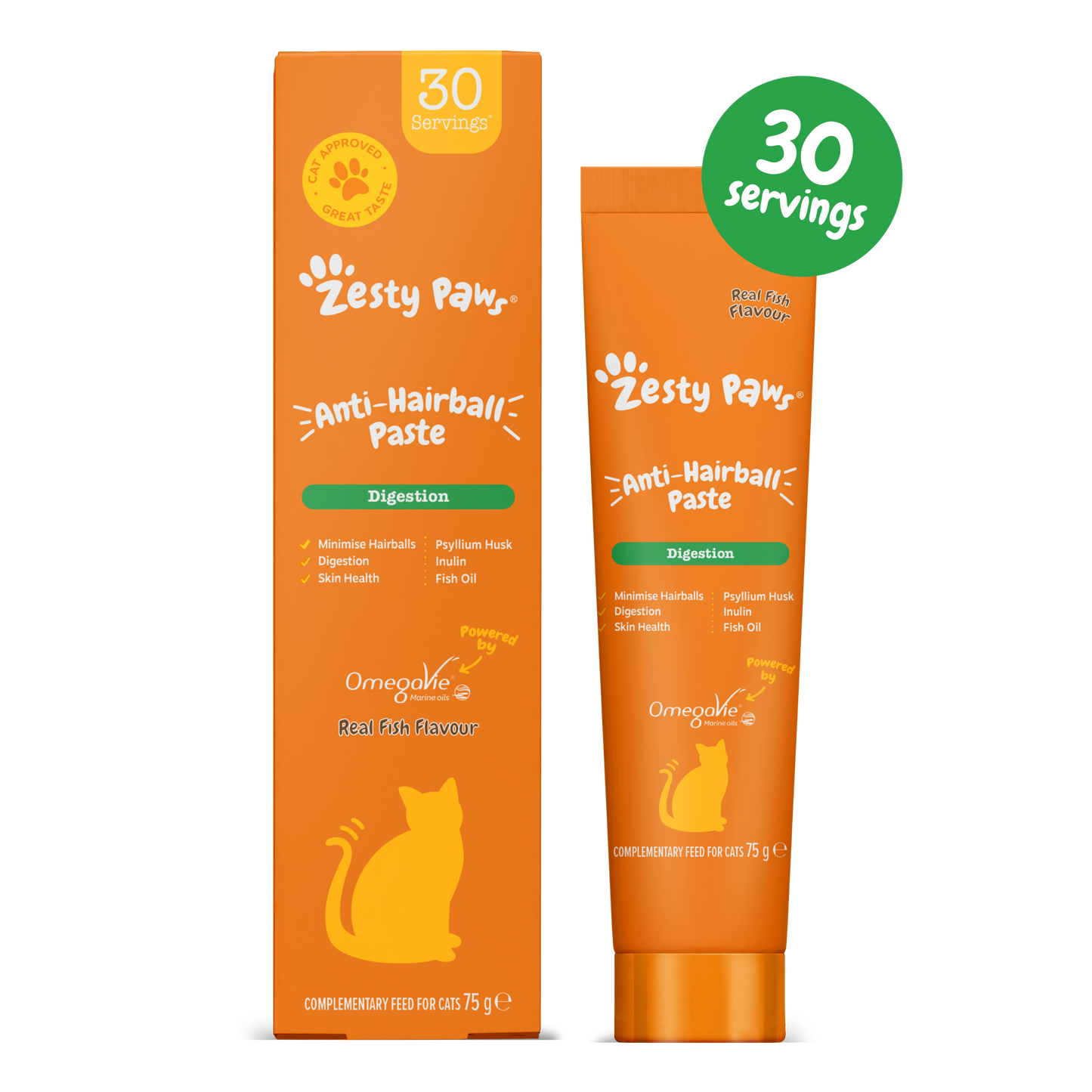 Zesty Paws Anti-Hairball Paste