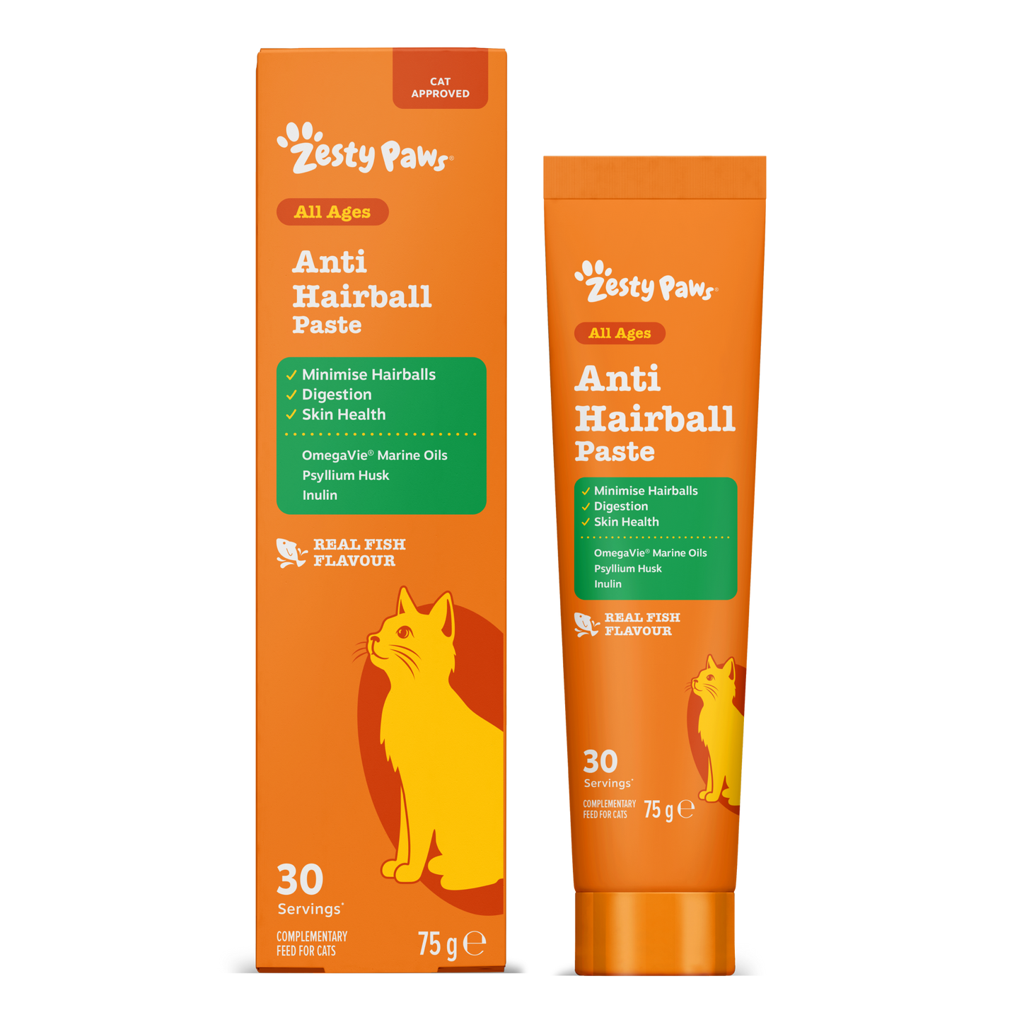 Zesty Paws Anti-Hairball Paste