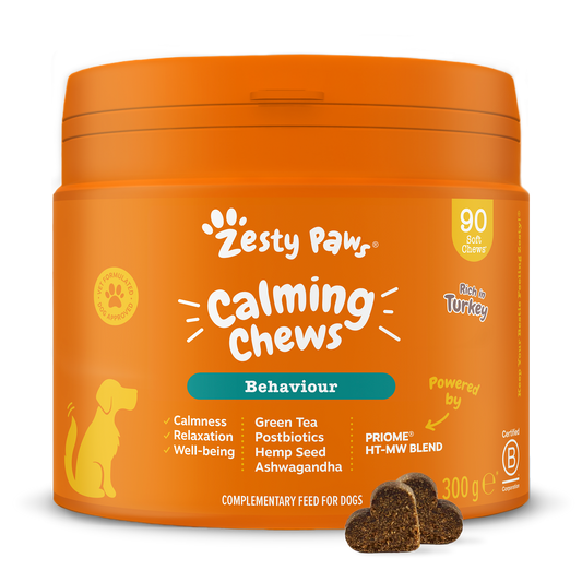 Zesty Paws Calming Chews - Turkey - 90 Chews