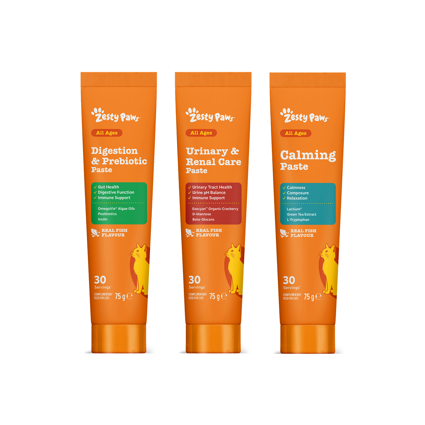 Zesty Paws Cat Wellness Trio