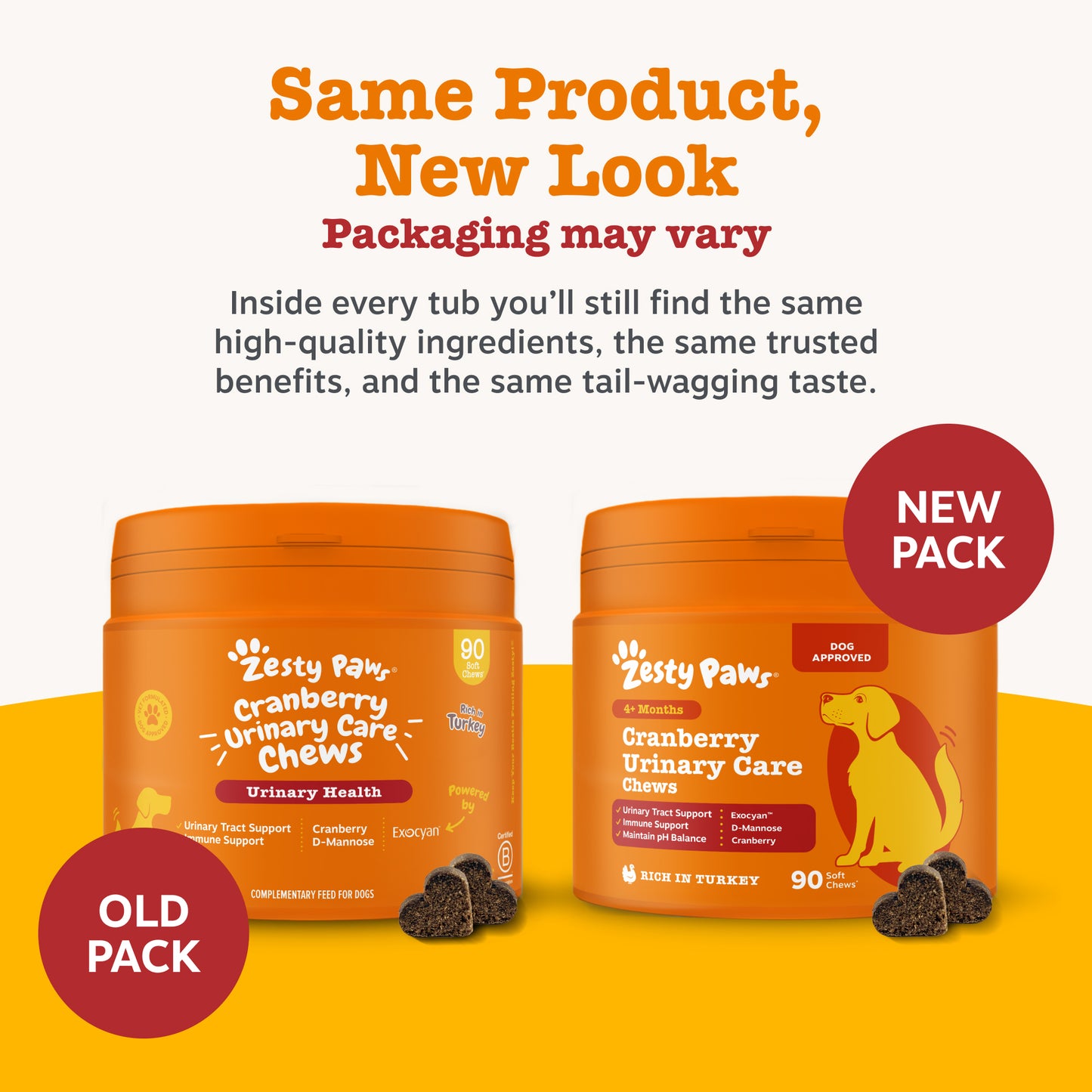 Zesty Paws Cranberry Urinary Chews