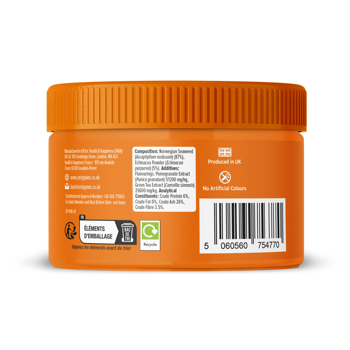 Zesty Paws Dental Powder