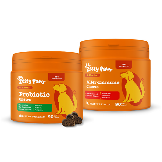 Zesty Paws Dog Digestive & Immunity Duo
