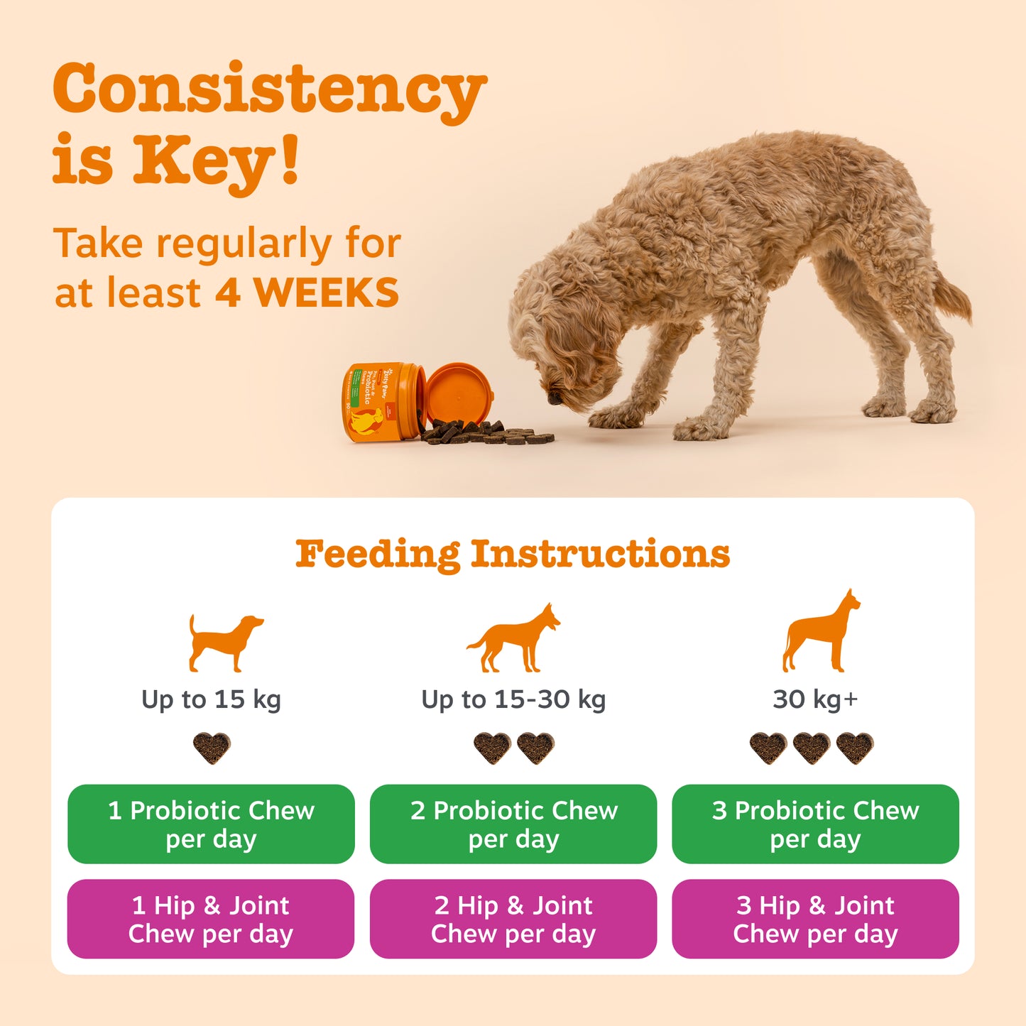 Zesty Paws Dog Digestive & Joint Duo