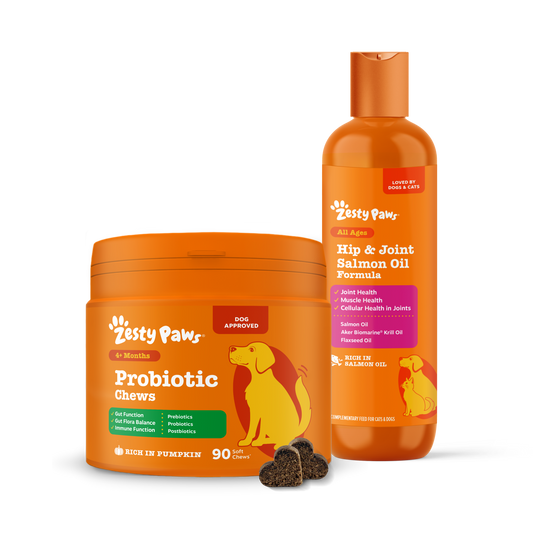Zesty Paws Dog Gut & Mobility Duo