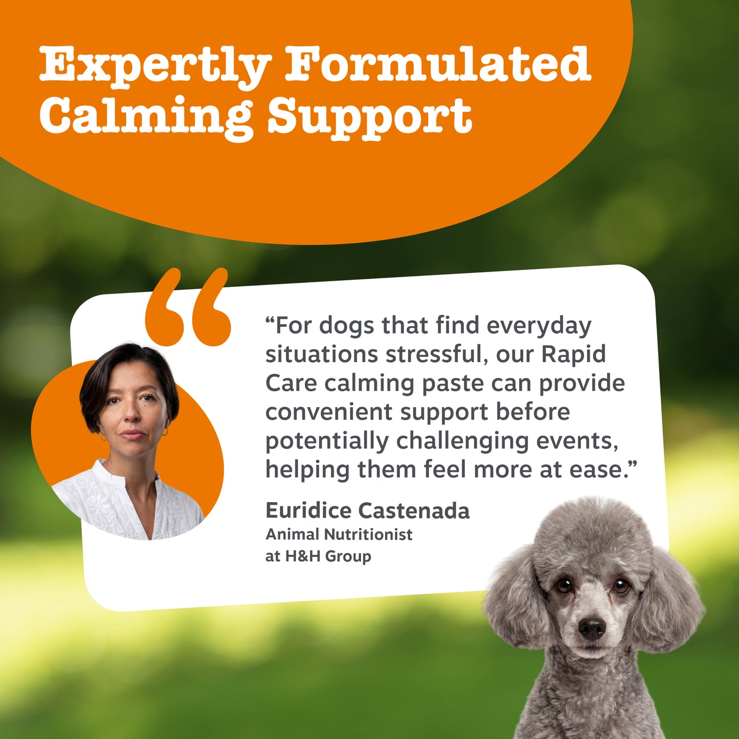 Zesty Paws Easy Calm Rapid Care Paste