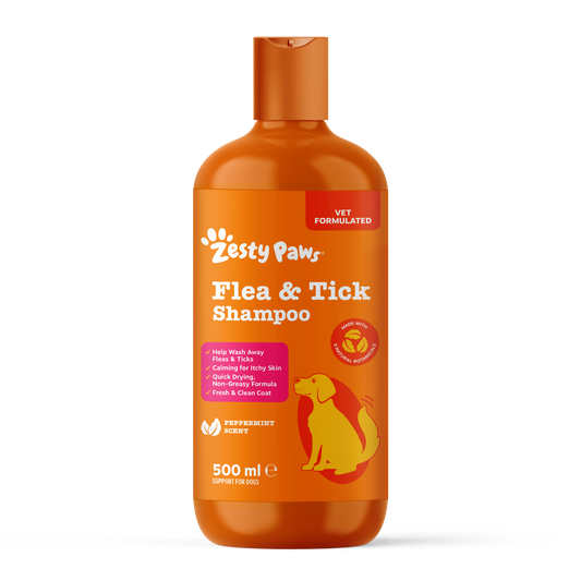 Zesty Paws Flea & Tick Shampoo