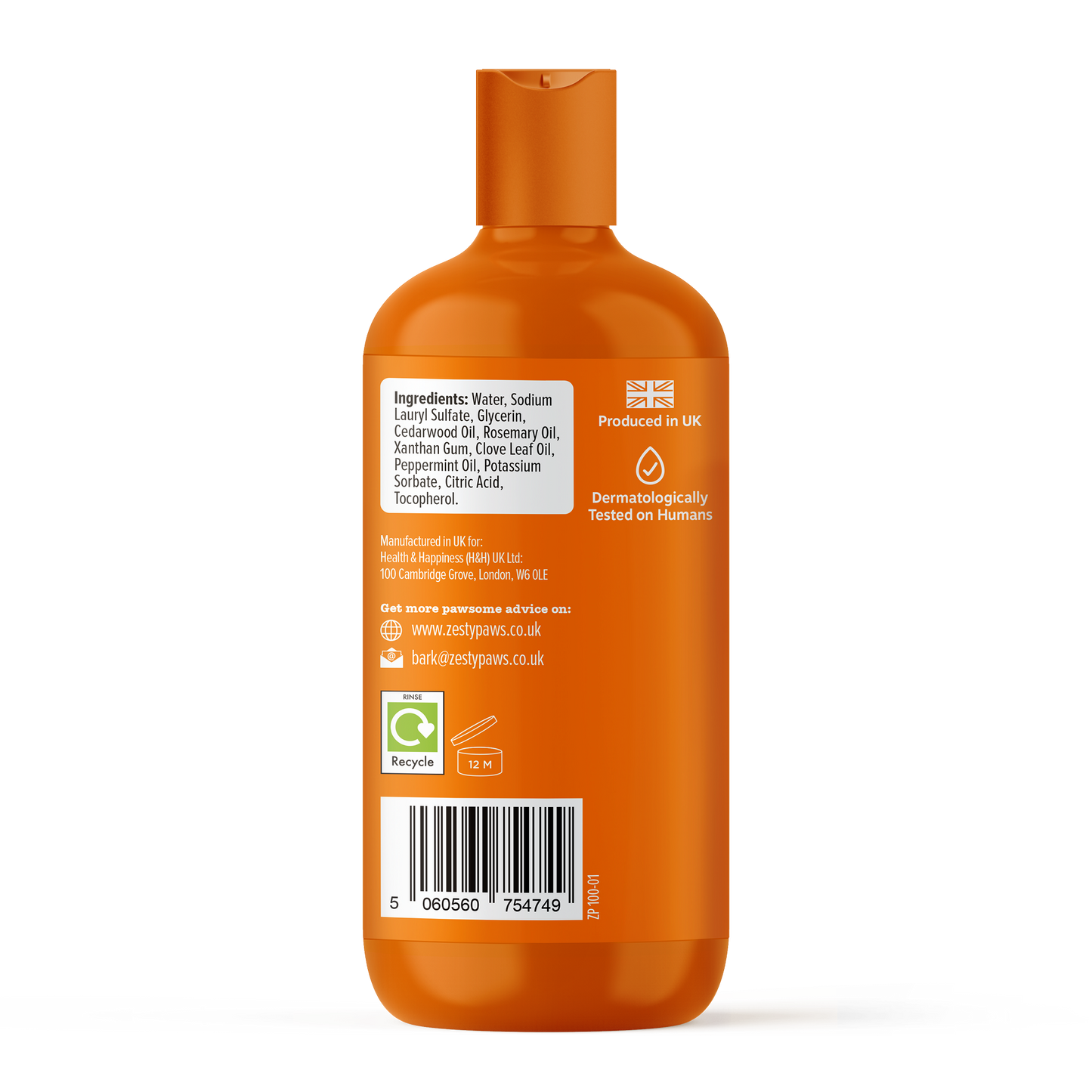 Zesty Paws Flea & Tick Shampoo