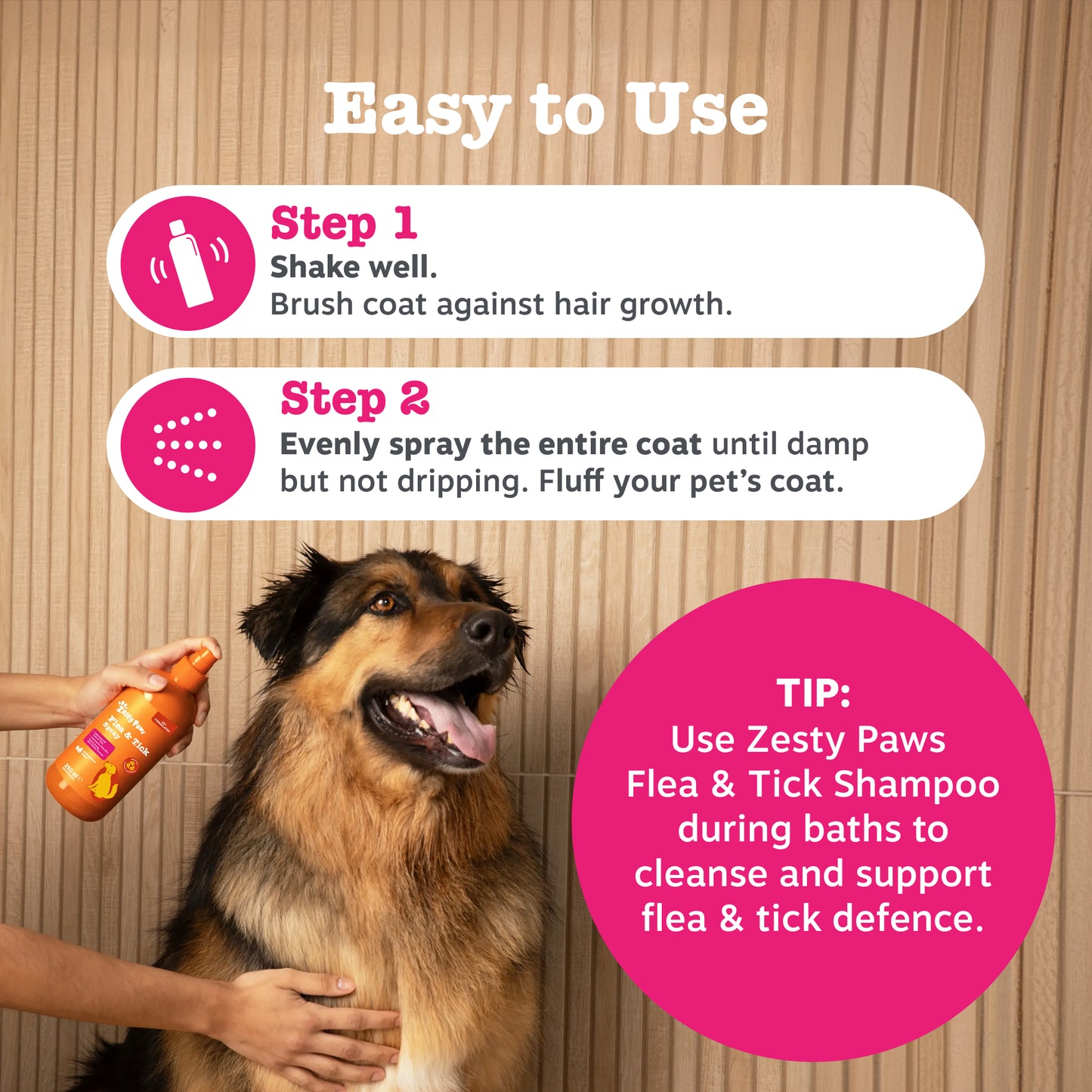 Zesty Paws Flea & Tick Spray