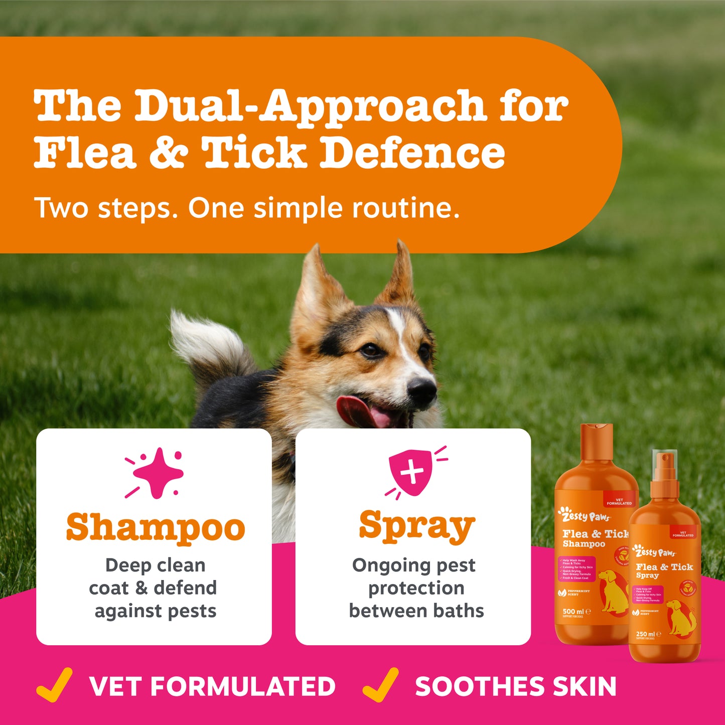 Zesty Paws Flea & Tick Spray