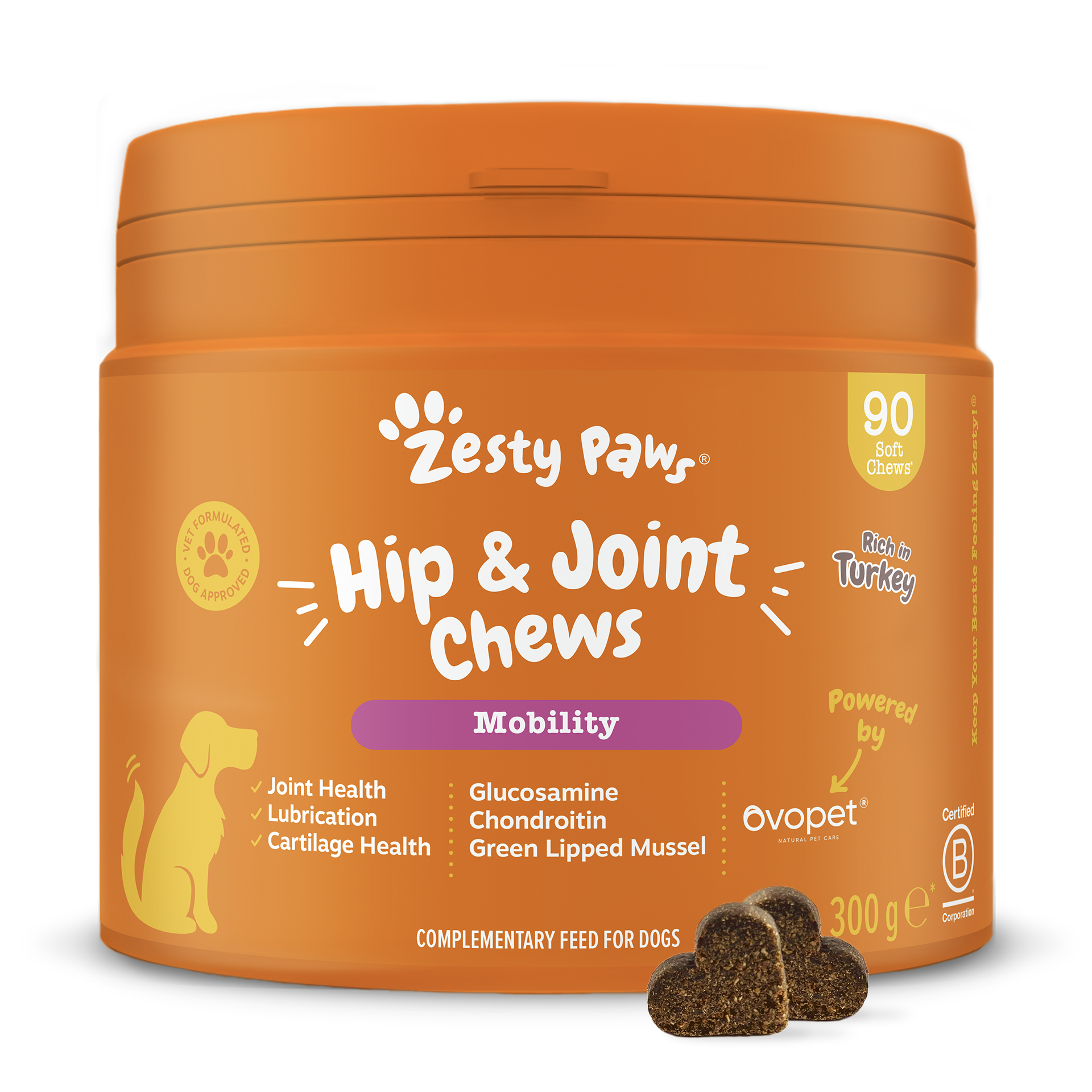 Joint supplements for dogs: Hip & Joint Chews – Zesty Paws UK