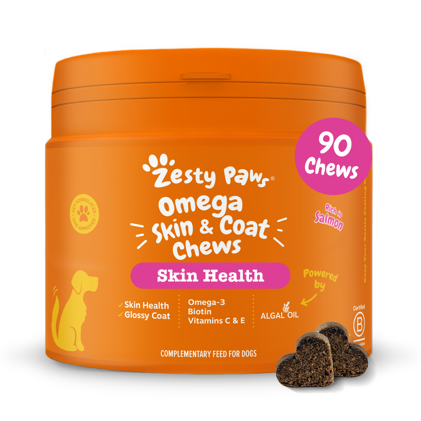 Zesty Paws Omega Skin & Coat Chews