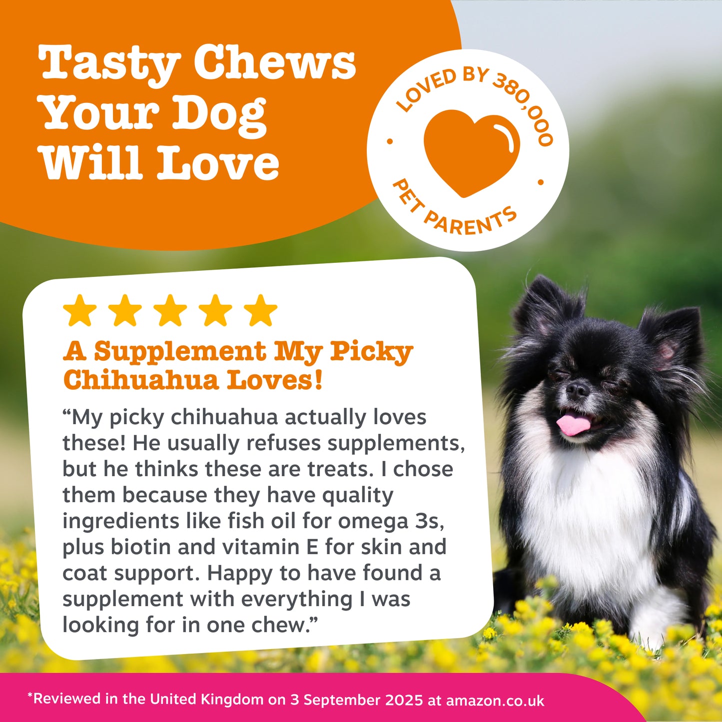 Zesty Paws Omega Skin & Coat Chews