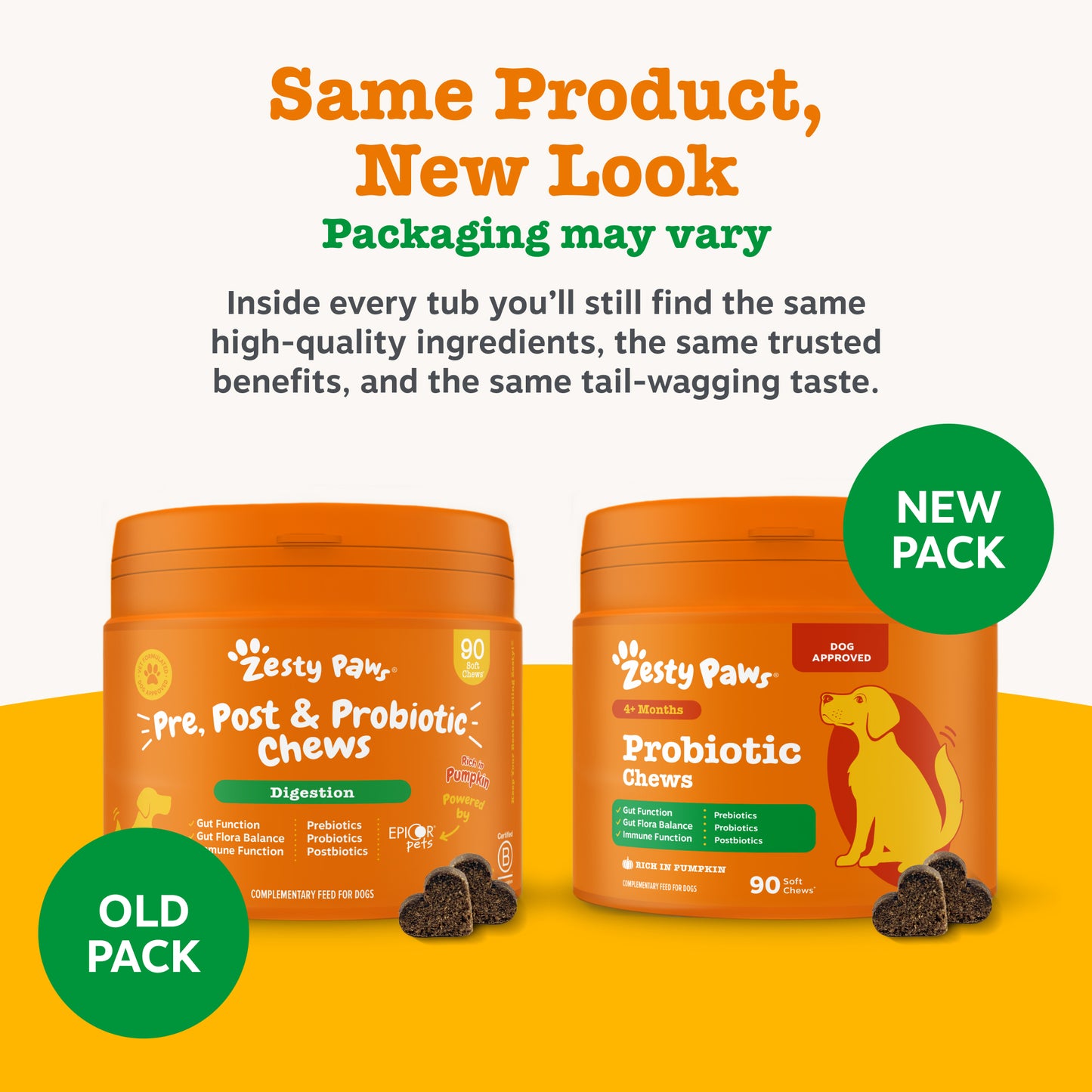 Zesty Paws Probiotic Chews