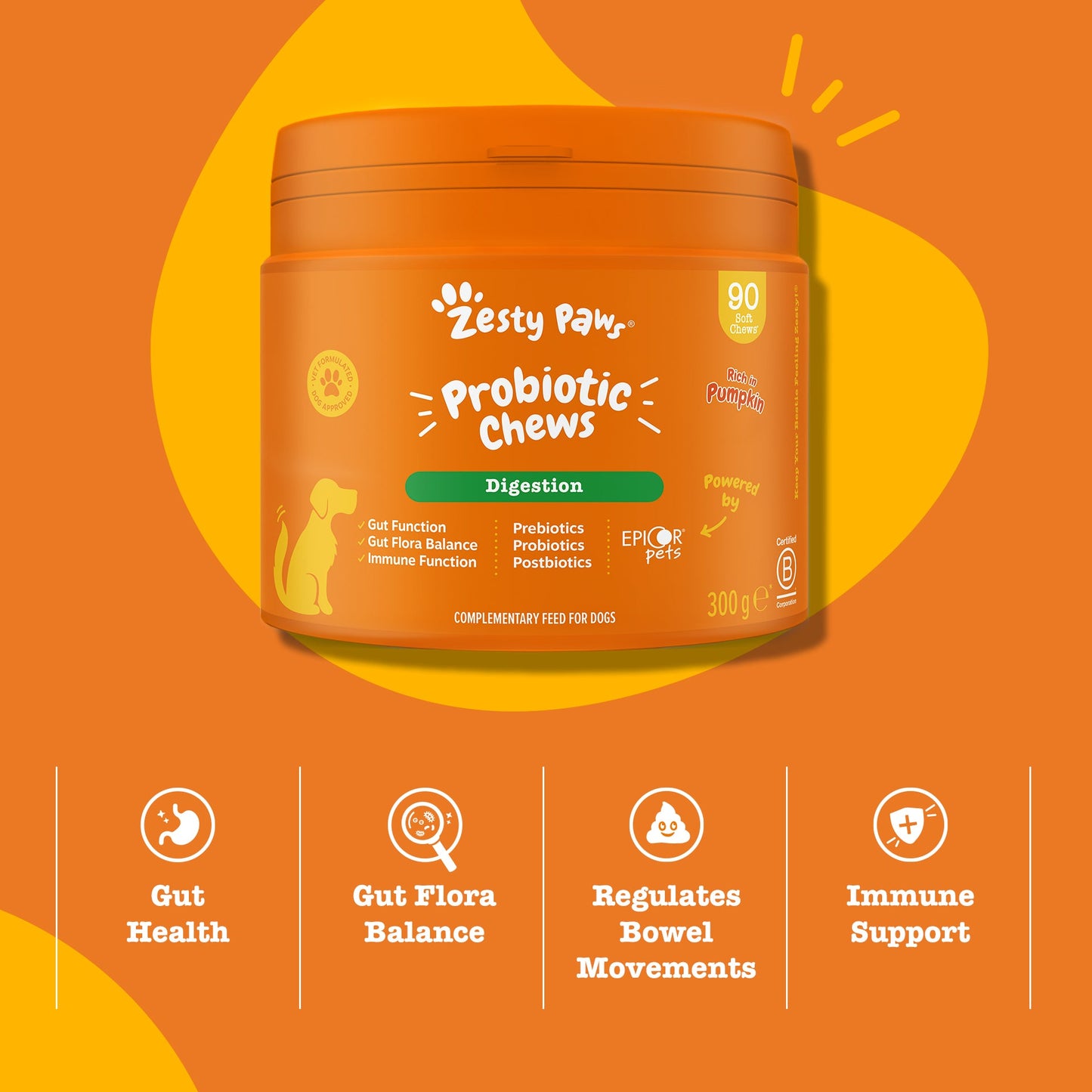 Zesty Paws Probiotic Chews