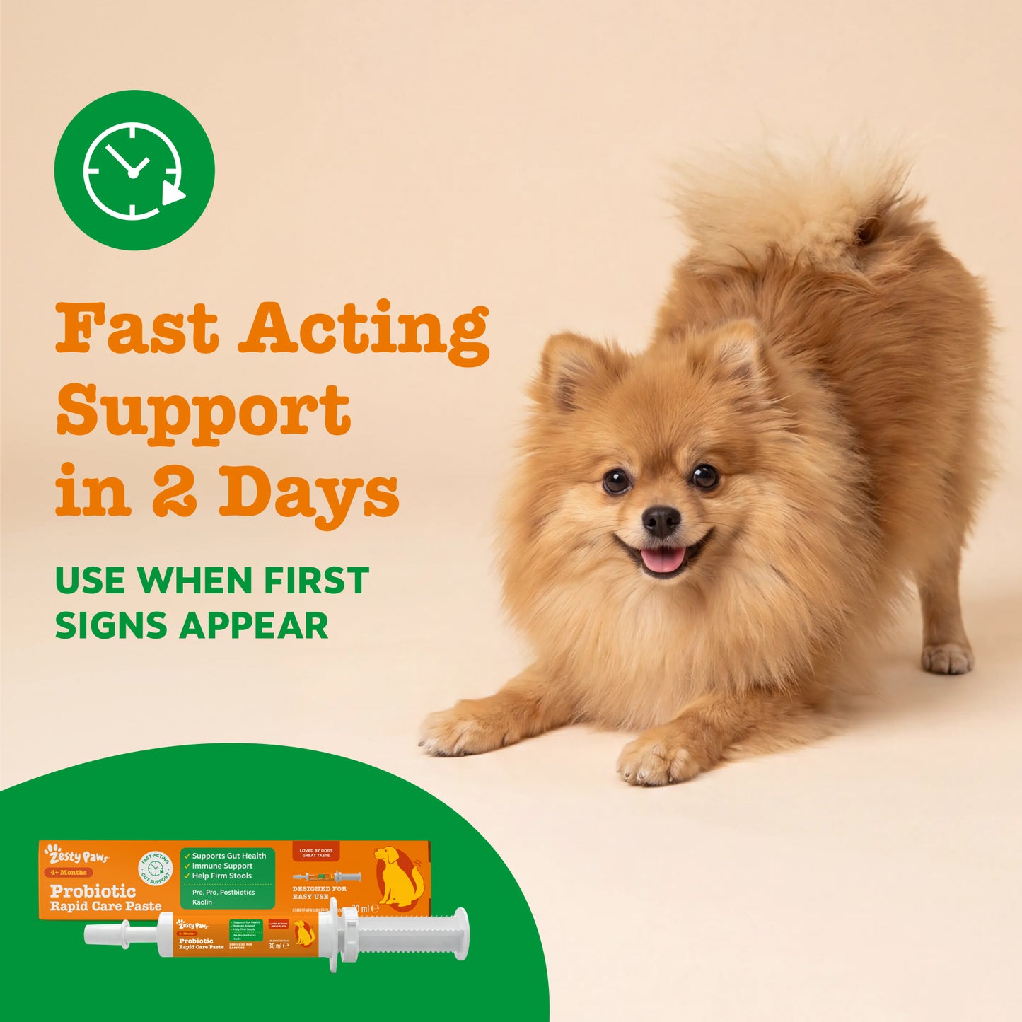Zesty Paws Probiotic Rapid Care Paste
