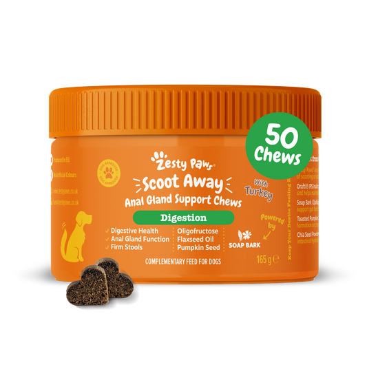 Zesty Paws Scoot Away - Anal Gland Support Chews 50 tub