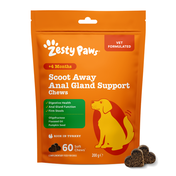 Zesty Paws Scoot Away Anal Gland Support Chews