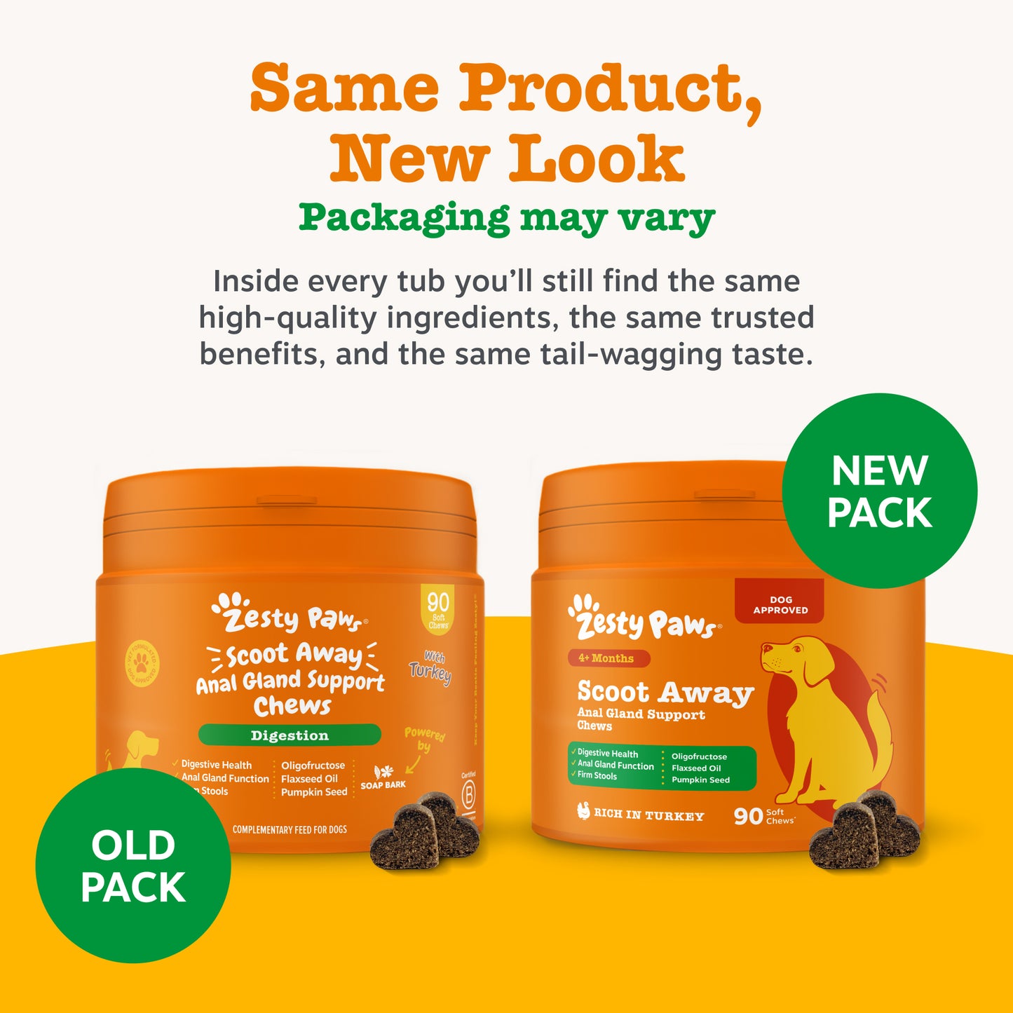 Zesty Paws Scoot Away Anal Gland Support Chews