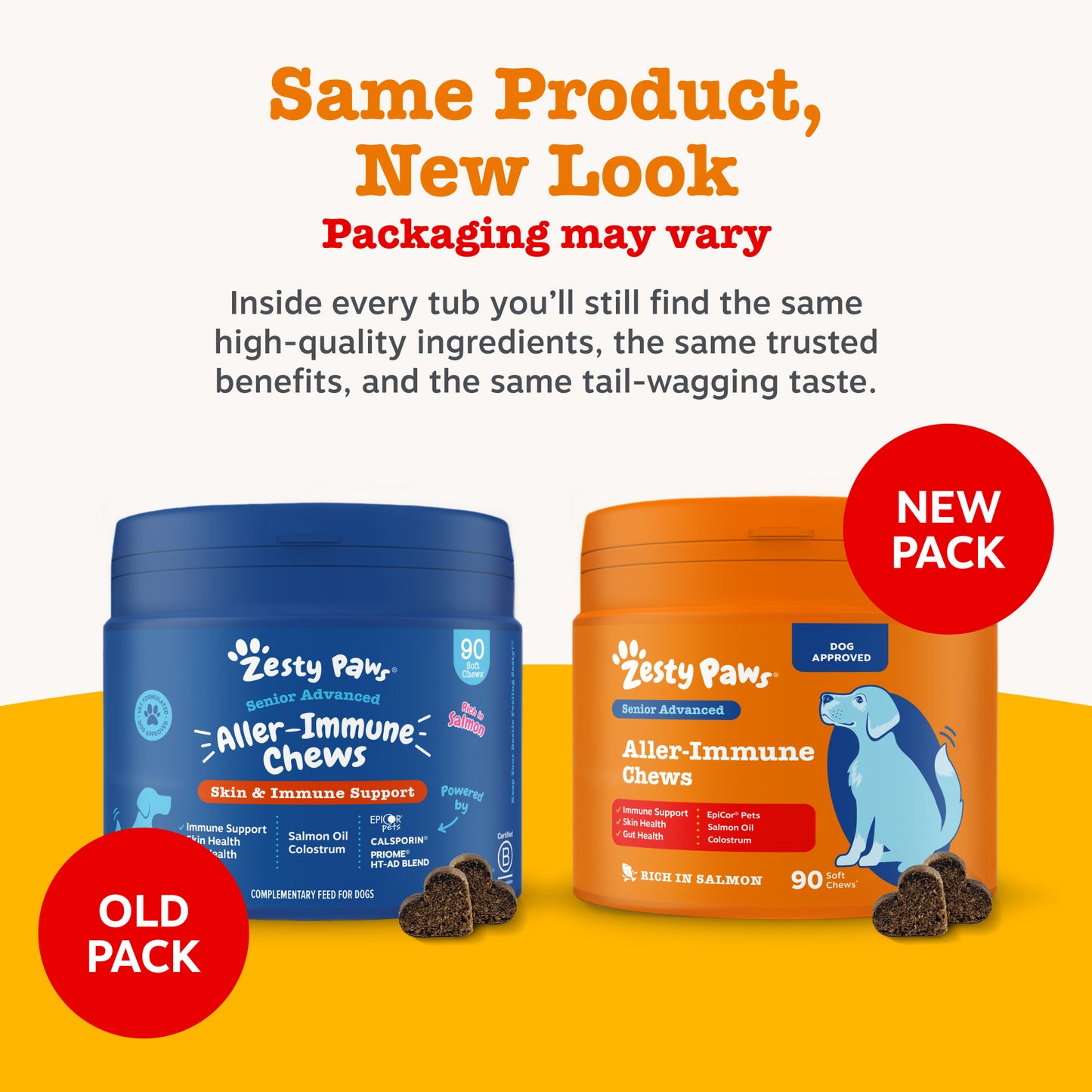 Zesty Paws Senior Advanced Aller-Immune Chews