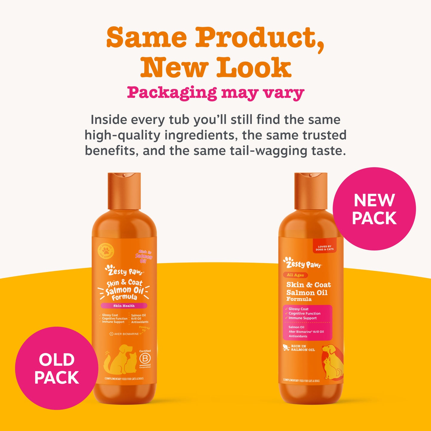 Zesty Paws Skin & Coat Salmon Oil