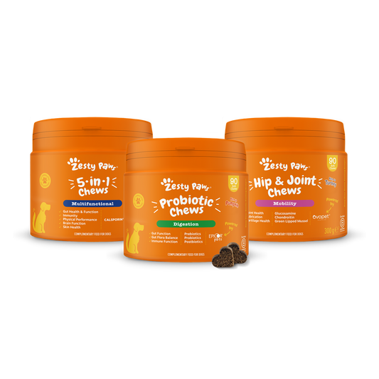Zesty Paws UK Complete Dog Wellness Trio