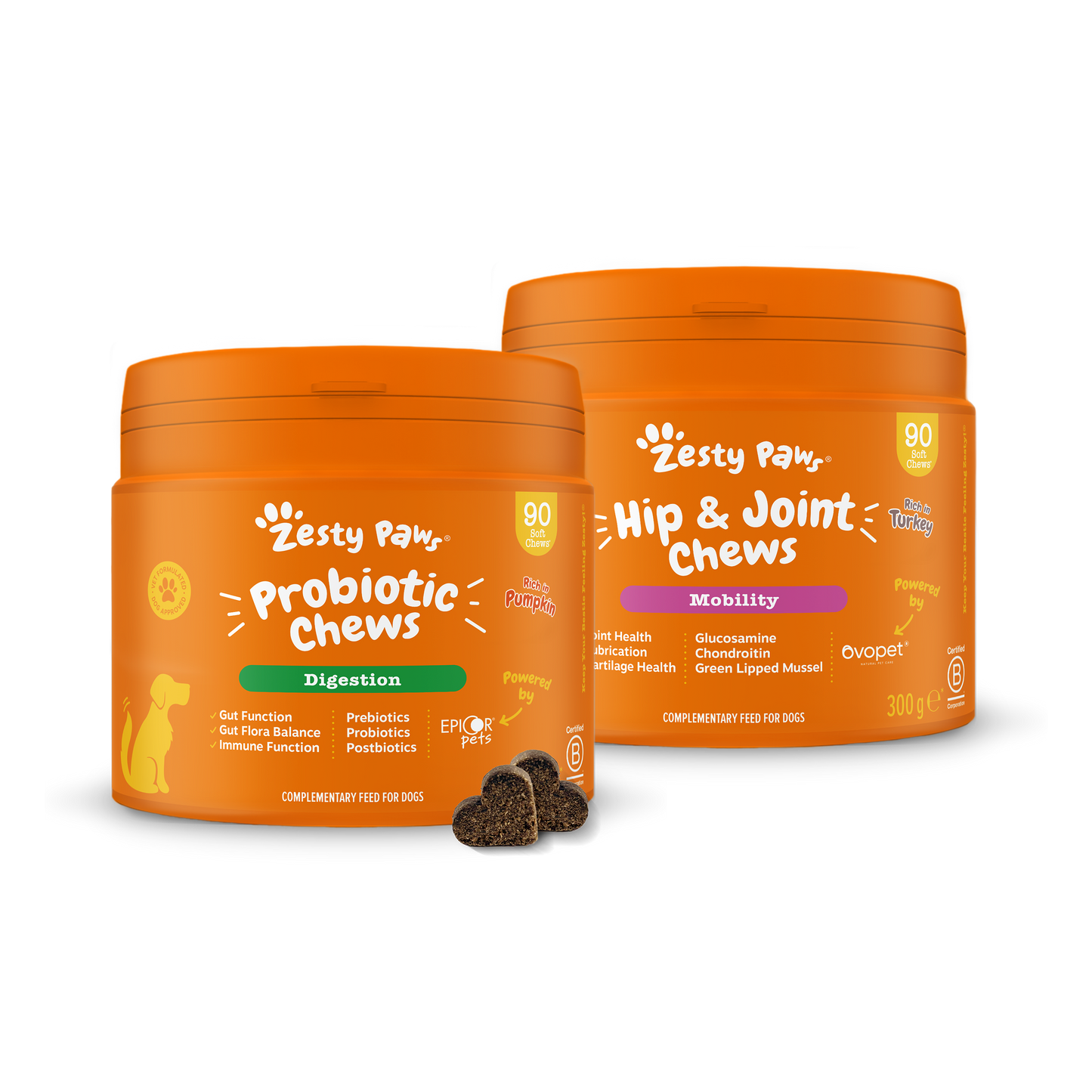 Zesty Paws UK Digestive & Joint Duo