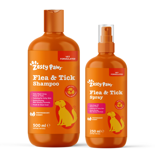 Zesty Paws UK Flea & Tick Duo