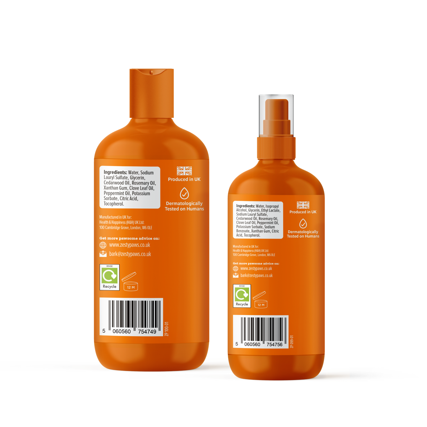 Zesty Paws UK Flea & Tick Duo