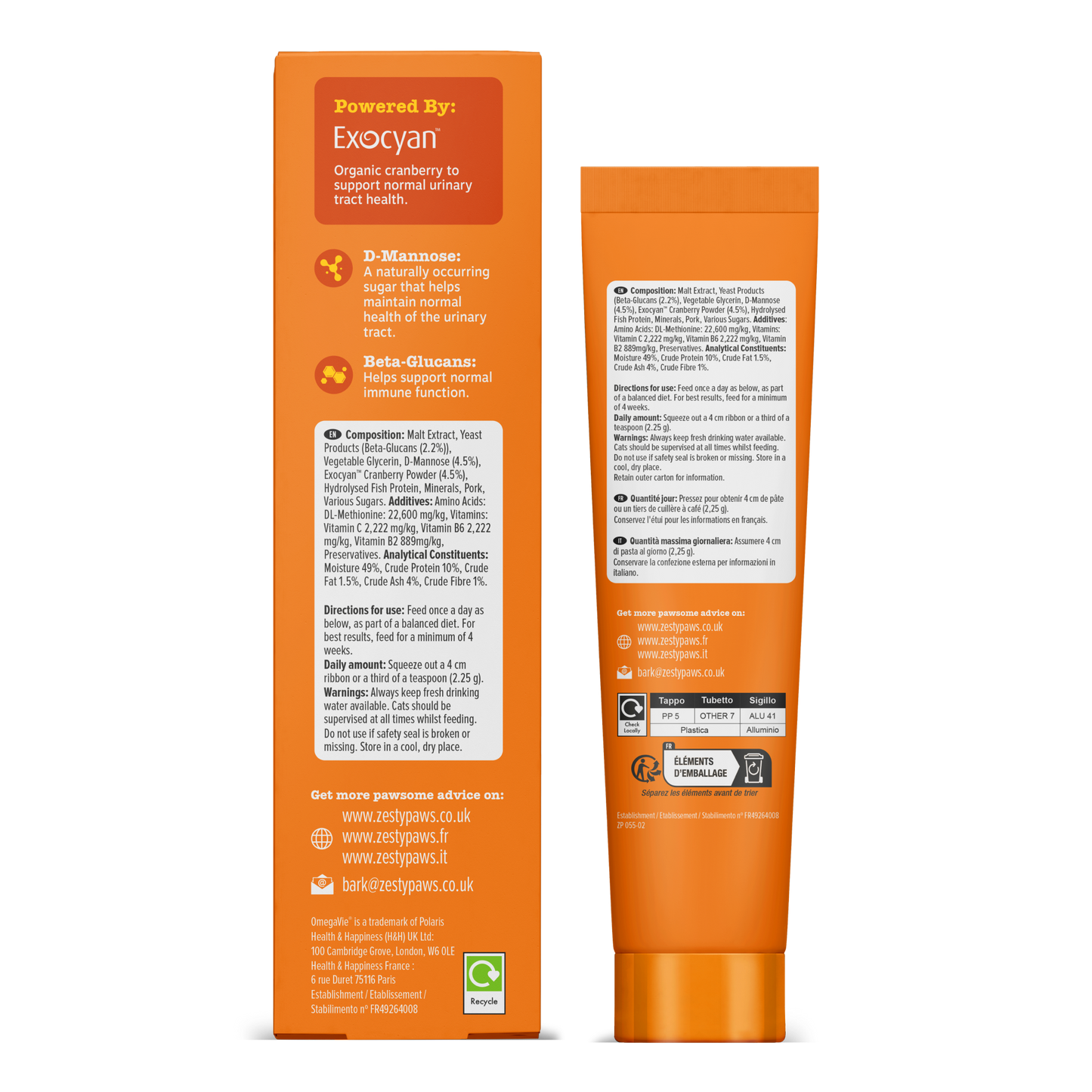 Zesty Paws Urinary & Renal Care Paste